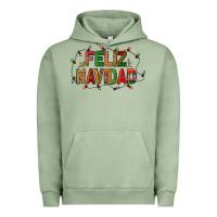 Pigment Oil Green Feliz Navidad Urban Hoodie - BundleAndBundleShop
