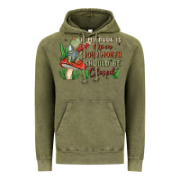 Vintage Olive if my book is open your mouth should be closed malia Vintage Hoodie - MaliasSmallBusiness
