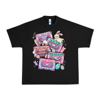 Black easter cassette tapes Urban Heavy Tee - MaliasSmallBusiness