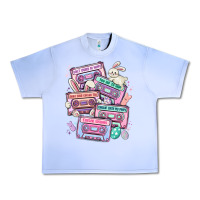Grape Ice easter cassette tapes Urban Heavy Tee - MaliasSmallBusiness