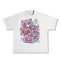 Lunar Rock easter cassette tapes Urban Heavy Tee - MaliasSmallBusiness