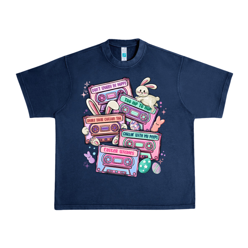 Easter Cassette Tapes Urban Heavy Tee by MaliasSmallBusiness | Teevron