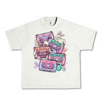 Pistachio easter cassette tapes Urban Heavy Tee - MaliasSmallBusiness