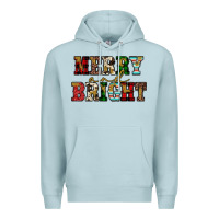 Blue Mist merry and bright Premium Hoodie - JahusDesignShop