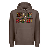 Coffee merry and bright Premium Hoodie - JahusDesignShop