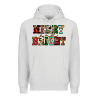 Dove Grey merry and bright Premium Hoodie - JahusDesignShop