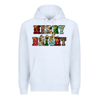 White merry and bright Premium Hoodie - JahusDesignShop