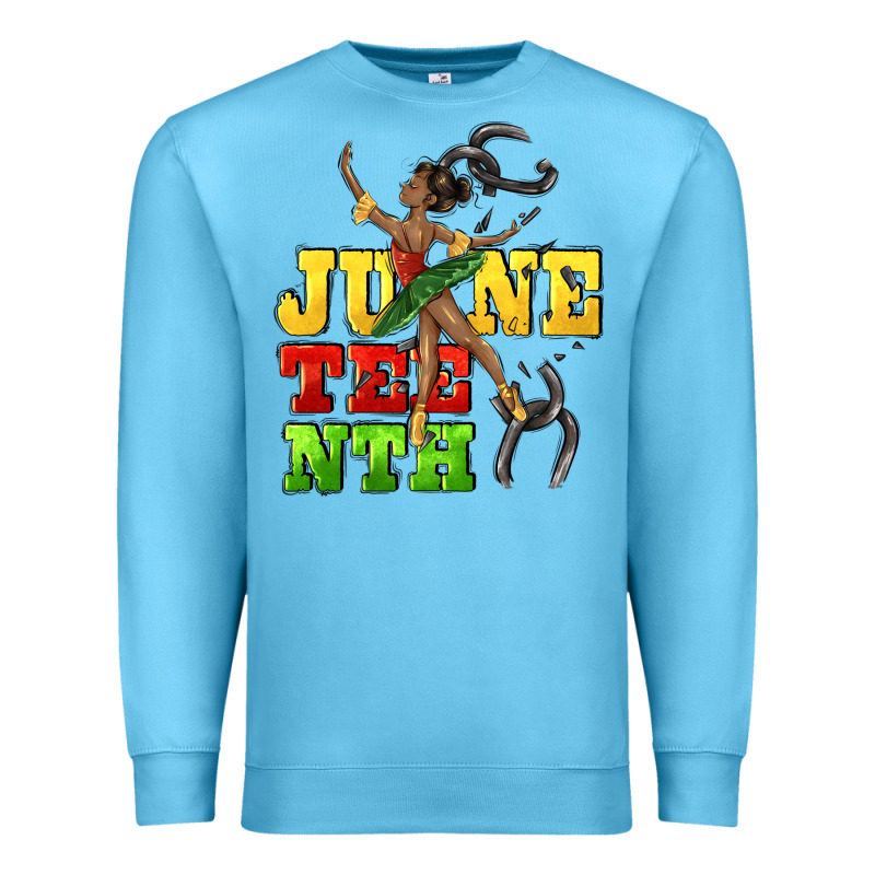 Juneteenth Premium Sweatshirt by CowGirlArtShop | Teevron