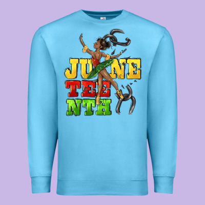 Juneteenth Premium Sweatshirt Designed By Cowgirlartshop