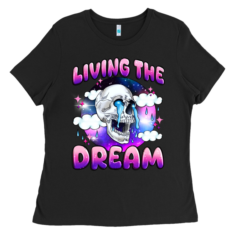 Living The Dream Ladies Tee by JahusDesignShop | Teevron