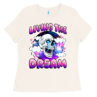 Bone living the dream Ladies Tee - JahusDesignShop