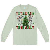 Matcha Tis' the season to be Jolly Long Sleeve Tee - NancyCooperArtShop