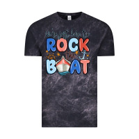 Cloud Black were just here to rock the boat Vintage Tee - MaliasSmallBusiness
