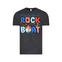 Were Just Here To Rock The Boat Vintage Tee | Teevron