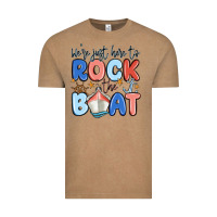Vintage Coffee were just here to rock the boat Vintage Tee - MaliasSmallBusiness