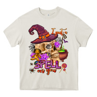 Cream i put a spell on you Heavy Core Tee - AdoDesignShop