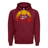 Mama Bear Zipper Hoodie | Teevron