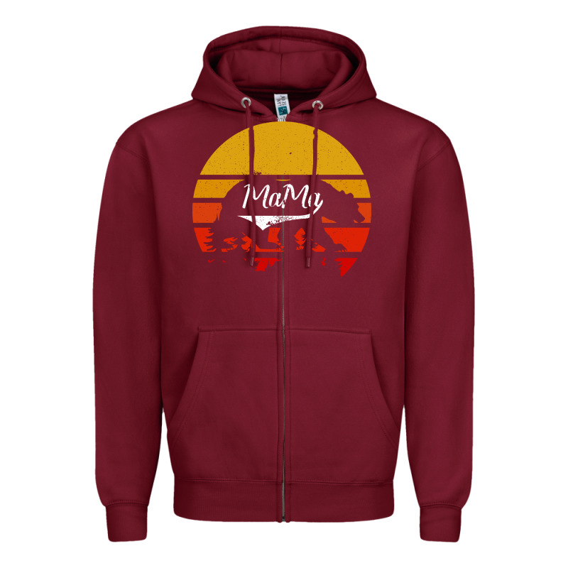 Mama Bear Zipper Hoodie by Bettercallsaul | Teevron