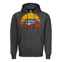 Charcoal Heather Mama Bear Zipper Hoodie - Bettercallsaul
