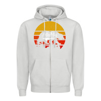 Dove Grey Mama Bear Zipper Hoodie - Bettercallsaul