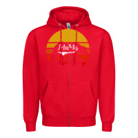 Red Mama Bear Zipper Hoodie - Bettercallsaul