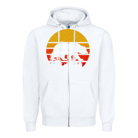 White Mama Bear Zipper Hoodie - Bettercallsaul