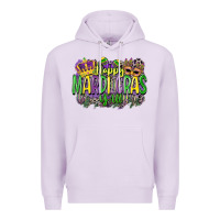 Lilac happy mardi gras yall Premium Hoodie - CowGirlArtShop