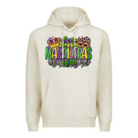 Oatmeal Heather happy mardi gras yall Premium Hoodie - CowGirlArtShop