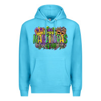 Ocean Blue happy mardi gras yall Premium Hoodie - CowGirlArtShop