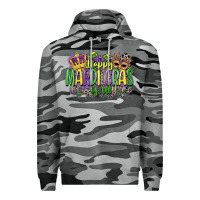 Slate Camo happy mardi gras yall Premium Hoodie - CowGirlArtShop
