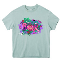 Arona halloween boo with cancer ribbon Heavy Core Tee - AdoDesignShop