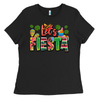 Black let's fiesta Ladies Tee - JahusDesignShop
