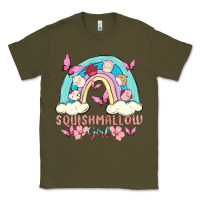 Army Green squish girl Classic Tee - MaliasSmallBusiness