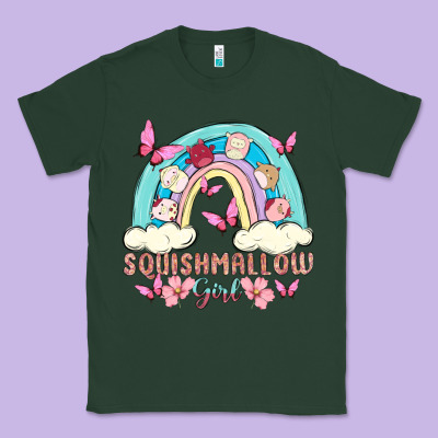 Squish Girl Classic Tee Designed By Maliassmallbusiness