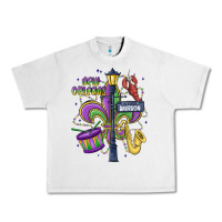 Lunar Rock new orleans mardi gras streets Urban Heavy Tee - MaliasSmallBusiness