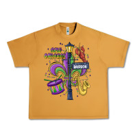 Peanut Butter new orleans mardi gras streets Urban Heavy Tee - MaliasSmallBusiness