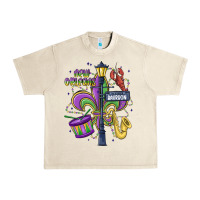 Sandshell new orleans mardi gras streets Urban Heavy Tee - MaliasSmallBusiness