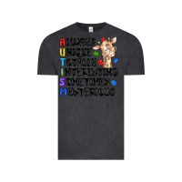 Vintage Black always unique autism Vintage Tee - MaliasSmallBusiness