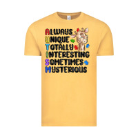 Vintage Mustard always unique autism Vintage Tee - MaliasSmallBusiness