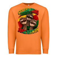 Carrot im celebrating juneteenth  (1) Premium Sweatshirt - CowGirlArtShop