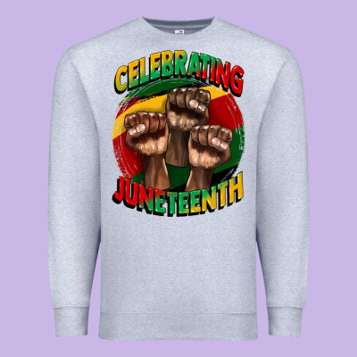 Im Celebrating Juneteenth  (1) Premium Sweatshirt Designed By Cowgirlartshop