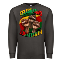 Smoke im celebrating juneteenth  (1) Premium Sweatshirt - CowGirlArtShop
