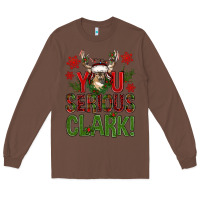 Chestnut You serious clark deer Long Sleeve Tee - NancyCooperArtShop
