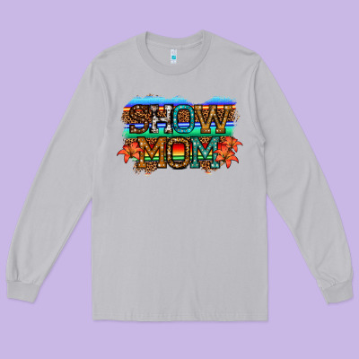 Show Mom Led Light Long Sleeve Tee Designed By Jahusdesignshop