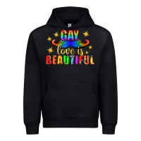 Black Gay Love Is Beautiful Pride Lgbtq Urban Hoodie - BundleAndBundleShop