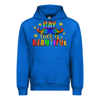 Cobalt Gay Love Is Beautiful Pride Lgbtq Urban Hoodie - BundleAndBundleShop
