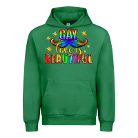 Emerald Gay Love Is Beautiful Pride Lgbtq Urban Hoodie - BundleAndBundleShop