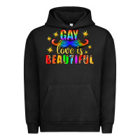 Pigment Black Gay Love Is Beautiful Pride Lgbtq Urban Hoodie - BundleAndBundleShop