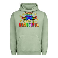 Pigment Oil Green Gay Love Is Beautiful Pride Lgbtq Urban Hoodie - BundleAndBundleShop