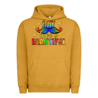 Pigment Peanut Butter Gay Love Is Beautiful Pride Lgbtq Urban Hoodie - BundleAndBundleShop